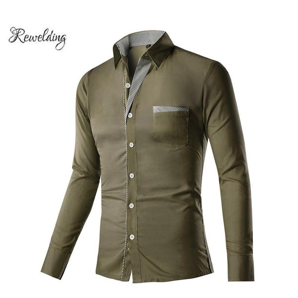 men's casual shirts spring autumn plus size men shirt brand solid long sleeve slim fit male formal business dress social, White;black
men's casual shirts spring autumn plus size men shirt brand solid long sleeve slim fit male formal business dress social, White;black