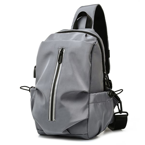 chest men's usb rechargeable backpack nylon cloth anti splash single shoulder large capacity travel fold chest bag
chest men's usb rechargeable backpack nylon cloth anti splash single shoulder large capacity travel fold chest bag