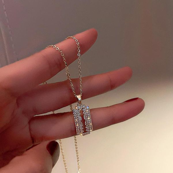 chains french design, european and american atmosphere, fashionable zircon diamond clavicle chain, feminine necklace pendant, Silver
chains french design, european and american atmosphere, fashionable zircon diamond clavicle chain, feminine necklace pendant, Silver