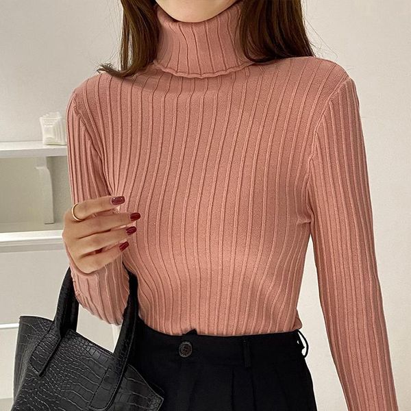 women's sweaters women turtleneck autumn winter korean slim pullover basic casual soft knit sweater female warm jumpers, White;black
women's sweaters women turtleneck autumn winter korean slim pullover basic casual soft knit sweater female warm jumpers, White;black