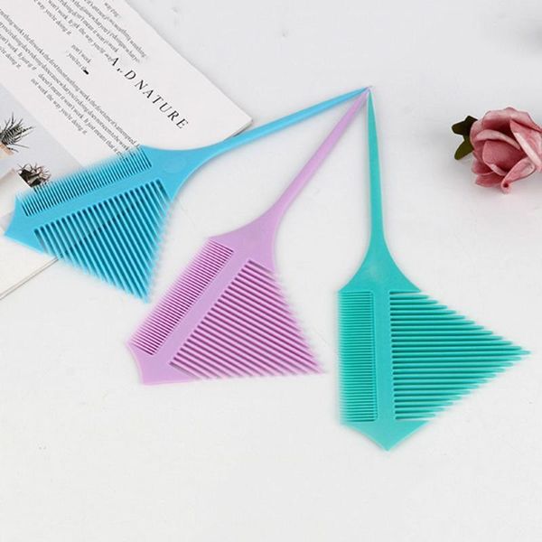 hair brushes 1pc highlighting combs dye coloring comb double-sided teeth teasing salon hairdressing styling color tools, Silver
hair brushes 1pc highlighting combs dye coloring comb double-sided teeth teasing salon hairdressing styling color tools, Silver