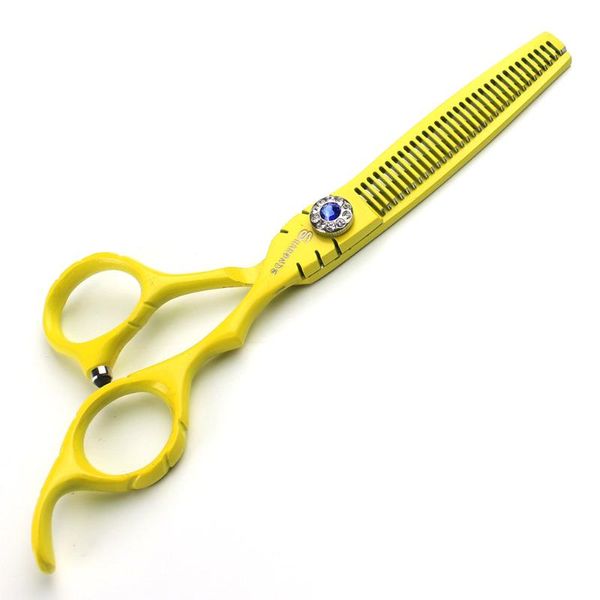 hair scissors professional hairdressing sharp 440c salon trimming with thinning 6 inches yellow non-slip wear-resistant
hair scissors professional hairdressing sharp 440c salon trimming with thinning 6 inches yellow non-slip wear-resistant