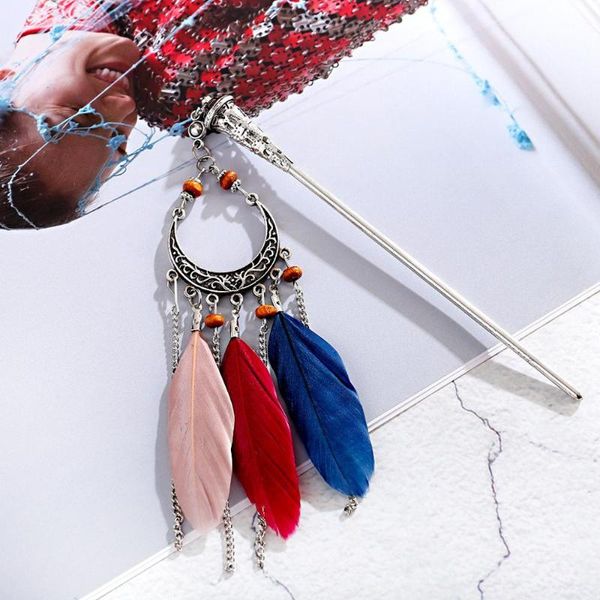 hair clips & barrettes four color feather pins chain pendant sticks for beads tassel vintage jewelry ethnic boho women accessories girls, Golden;silver
hair clips & barrettes four color feather pins chain pendant sticks for beads tassel vintage jewelry ethnic boho women accessories girls, Golden;silver