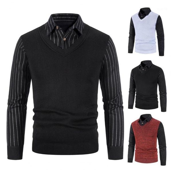 men's casual shirts soft texture trendy fashion men shirt clothes fine workmanship fake two-piece style for winter, White;black
men's casual shirts soft texture trendy fashion men shirt clothes fine workmanship fake two-piece style for winter, White;black