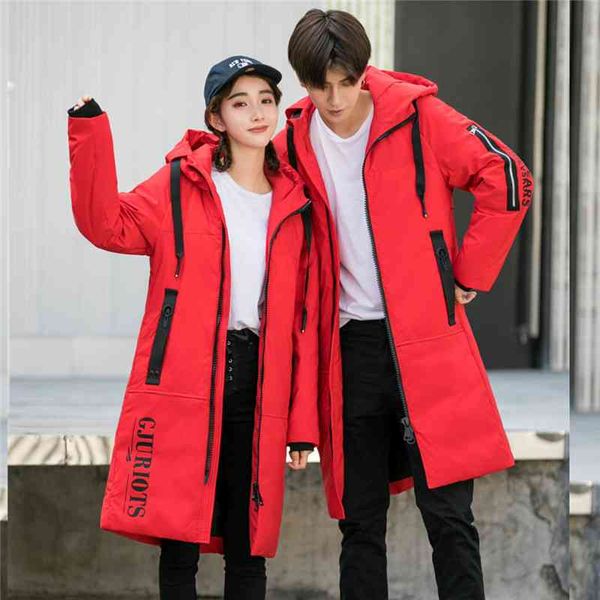 winter 90% white duck men's hooded fashion long thick warm down et red coat parka couple same style, Black;white
winter 90% white duck men's hooded fashion long thick warm down et red coat parka couple same style, Black;white