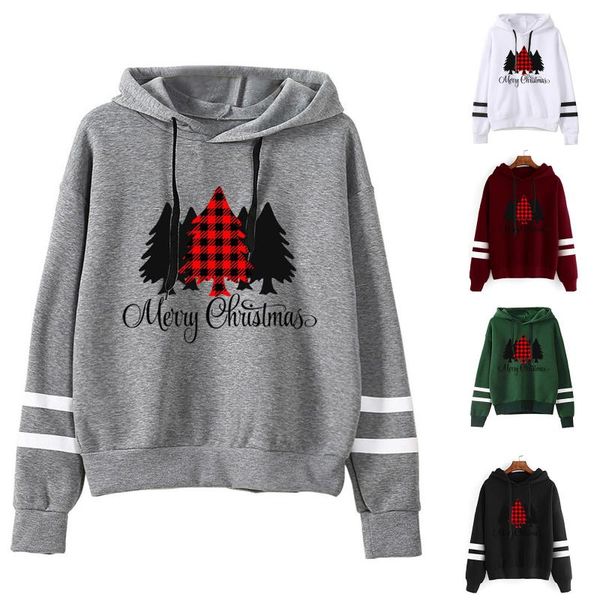 women's hoodies & sweatshirts christmas women sweatshirt casual long sleeve drawstring plaid hooded oversized hoodie clothing 2021, Black
women's hoodies & sweatshirts christmas women sweatshirt casual long sleeve drawstring plaid hooded oversized hoodie clothing 2021, Black