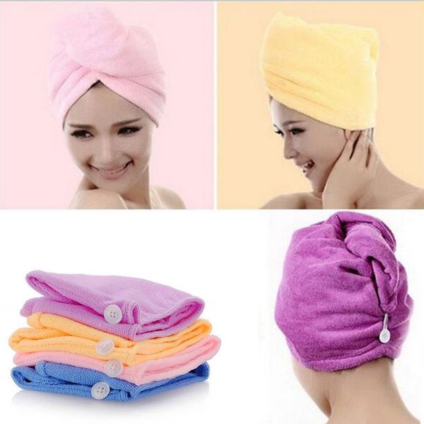 towel white coral velvet dry hair bath microfiber quick drying turban super absorbent women cap wrap with button thicken
towel white coral velvet dry hair bath microfiber quick drying turban super absorbent women cap wrap with button thicken