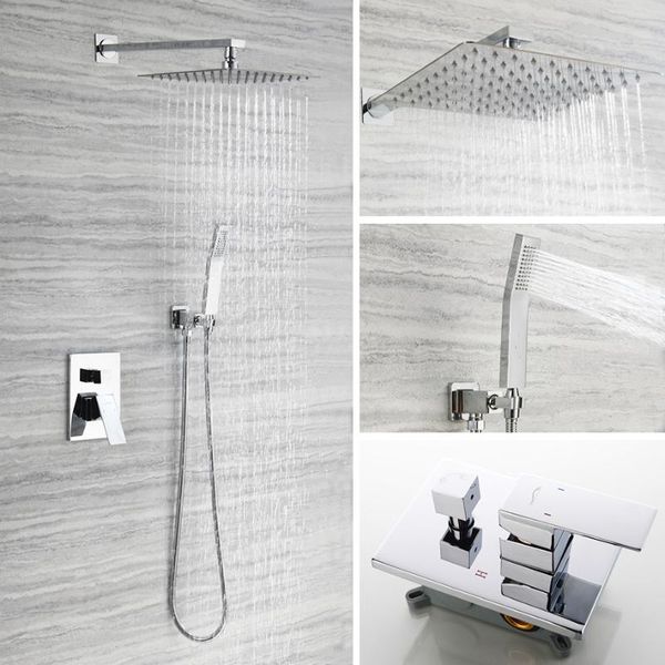 square shower faucet set wall mounted rainfall solid brass system kit 2-way mixer bathroom sets
square shower faucet set wall mounted rainfall solid brass system kit 2-way mixer bathroom sets