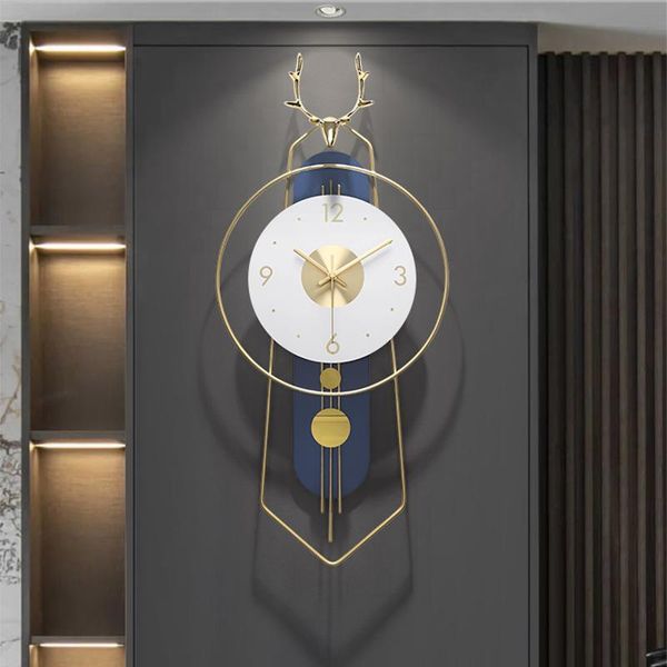 wall clocks modern clock antler mute pointer hanging living room decor light luxury silent home supplies
wall clocks modern clock antler mute pointer hanging living room decor light luxury silent home supplies