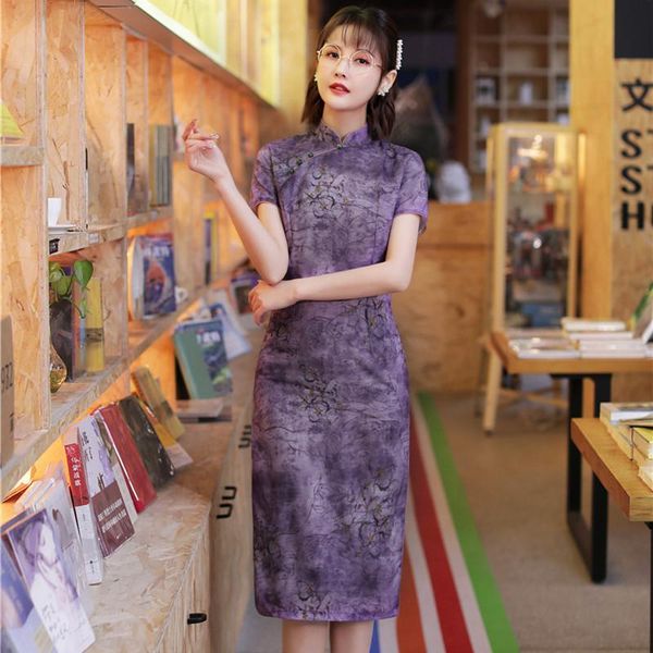 ethnic clothing traditional women cotton linen printed qipao vintage oriental female cheongsam novelty chinese formal dress 3xl, Red
ethnic clothing traditional women cotton linen printed qipao vintage oriental female cheongsam novelty chinese formal dress 3xl, Red