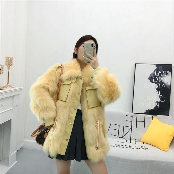 women's fur & faux 2021 women winter genuine leather jacket natural sheepskin shearling coat fall warm real overcoat, Black 
women's fur & faux 2021 women winter genuine leather jacket natural sheepskin shearling coat fall warm real overcoat, Black