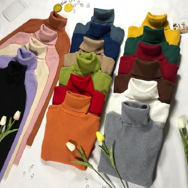 winter autumn turtleneck black womens sweater skinny elastic knitted soft pullover full korean fashion pullovers, White;black
winter autumn turtleneck black womens sweater skinny elastic knitted soft pullover full korean fashion pullovers, White;black