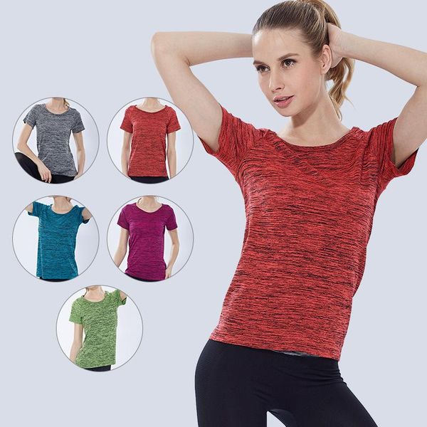 quick-dry yoga shirt for women 2021 summer fitness clothing short sleeve casual t-shirt o-neck and tees running shirts outfit
quick-dry yoga shirt for women 2021 summer fitness clothing short sleeve casual t-shirt o-neck and tees running shirts outfit