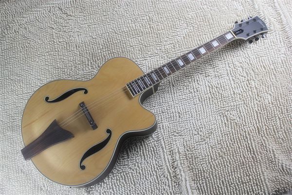flyoung l5 hollow jazz electric guitar log color deep wine red factory direct selling physical shooting
flyoung l5 hollow jazz electric guitar log color deep wine red factory direct selling physical shooting