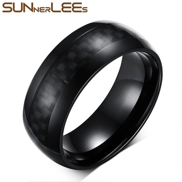 cluster rings sunnerlees titanium stainless steel high polished black carbon fiber men fashion jewelry gift r-127, Golden;silver
cluster rings sunnerlees titanium stainless steel high polished black carbon fiber men fashion jewelry gift r-127, Golden;silver