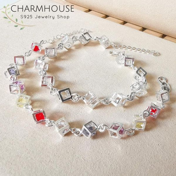 link, chain charmhouse cubic zirconia bracelets for women pure silver link bracelet pulseira femme statement jewelry accesories bijoux, Black
link, chain charmhouse cubic zirconia bracelets for women pure silver link bracelet pulseira femme statement jewelry accesories bijoux, Black