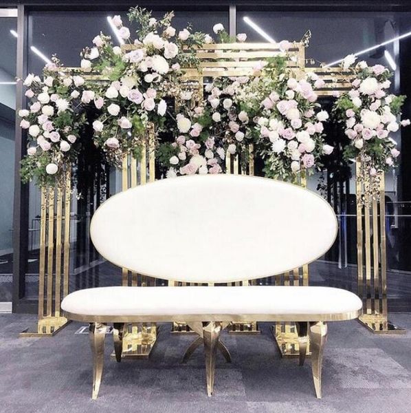party decoration custom size wedding stainless steel golden frame screen partition background arch
party decoration custom size wedding stainless steel golden frame screen partition background arch