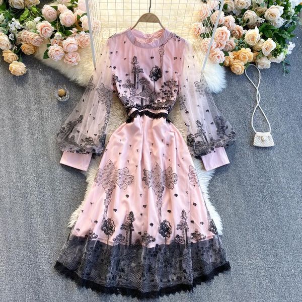casual dresses aibeautyer spring autumn vintage a line dress print o neck puff sleeve mid calf women high waist, Black;gray
casual dresses aibeautyer spring autumn vintage a line dress print o neck puff sleeve mid calf women high waist, Black;gray