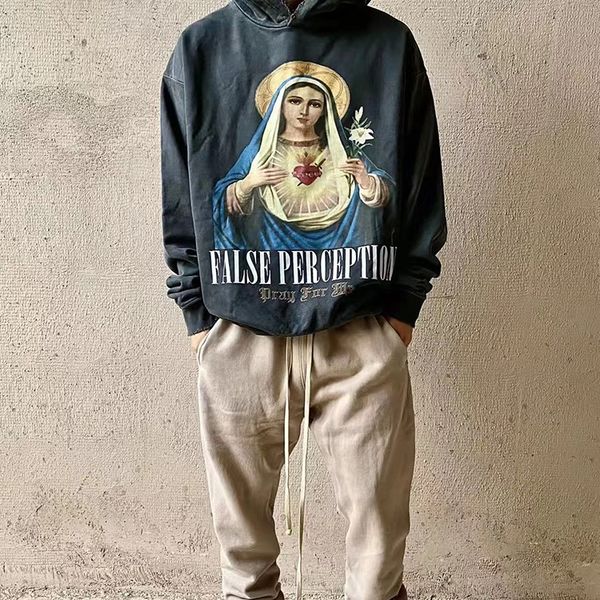 fashiondemon false perception heartbroken virgin hoodie high street vintage washed vintage hoodie men, Black;brown
fashiondemon false perception heartbroken virgin hoodie high street vintage washed vintage hoodie men, Black;brown