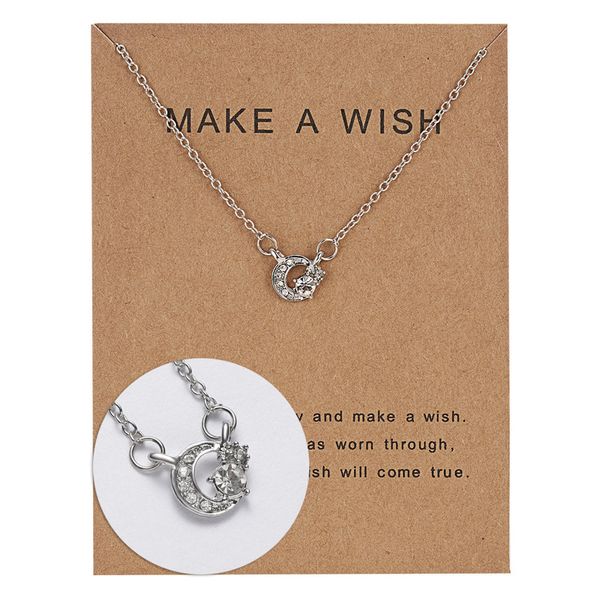 moon star pendant necklaces gold silver micro inlaid clavicle fine woman's jewelry charm choker chain gift
moon star pendant necklaces gold silver micro inlaid clavicle fine woman's jewelry charm choker chain gift