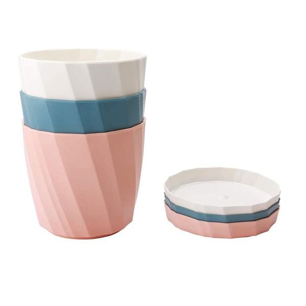 kitchen storage & organization 3 pcs colorful plastic flower pots, plant holder nordic style garden pots containers with base bracket for fl
kitchen storage & organization 3 pcs colorful plastic flower pots, plant holder nordic style garden pots containers with base bracket for fl