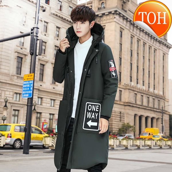 down 2021 winter white duck jacket men coats x-long hip hop fashion hoodies street wear outerwear warm thick windproof, Black
down 2021 winter white duck jacket men coats x-long hip hop fashion hoodies street wear outerwear warm thick windproof, Black
