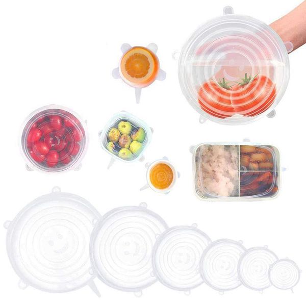 food savers & storage containers -silicone stretch lids, 12 pack to keeping fresh, reusable, durable and expandable fit various sizes for bo
food savers & storage containers -silicone stretch lids, 12 pack to keeping fresh, reusable, durable and expandable fit various sizes for bo
