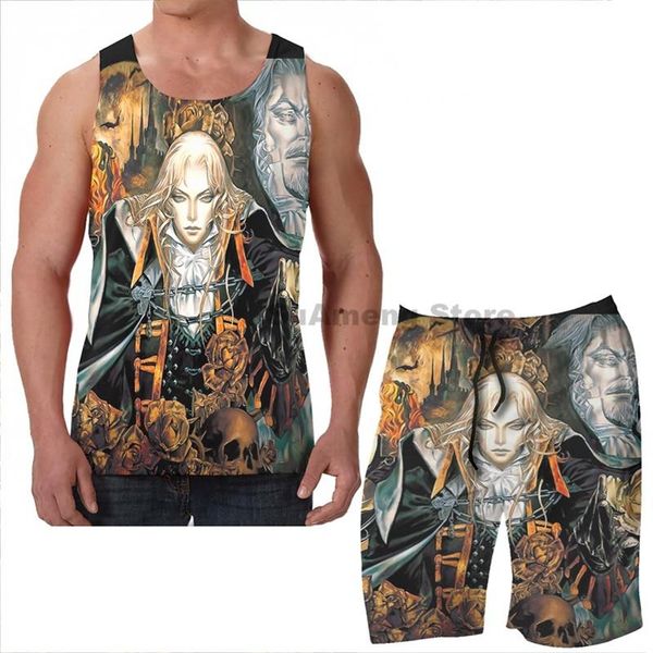 men's tracksuits summer funny print men tank women castlevania symphony beach shorts sets fitness vest, Gray
men's tracksuits summer funny print men tank women castlevania symphony beach shorts sets fitness vest, Gray