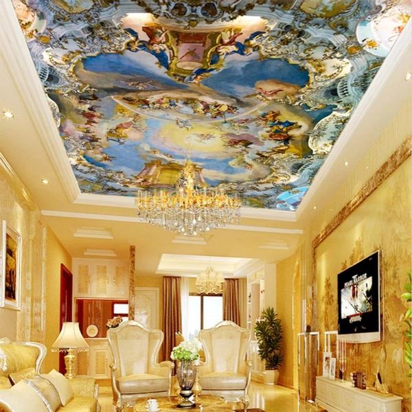 wallpapers custom angel oil painting 3d large wall murals ceiling frescoed western european church myth self adhesive
wallpapers custom angel oil painting 3d large wall murals ceiling frescoed western european church myth self adhesive