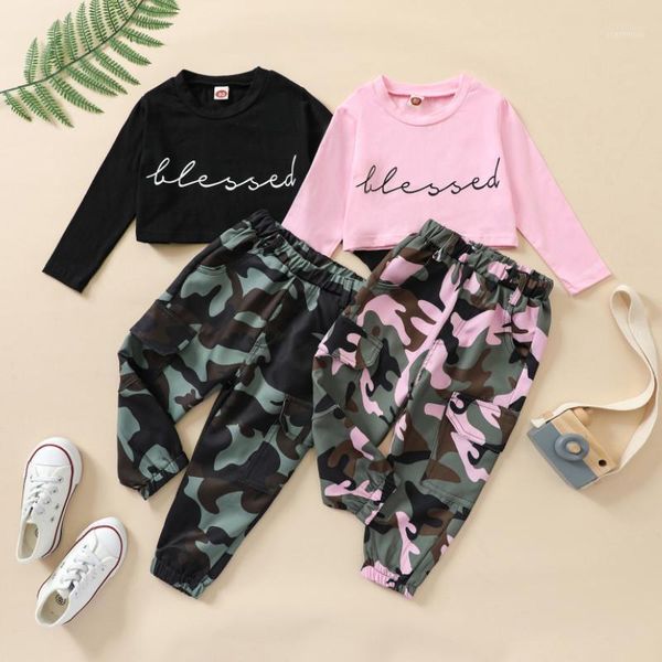 clothing sets girls casual two-piece clothes set, round collar pullover and camouflage printed pattern pants spring autumn, White
clothing sets girls casual two-piece clothes set, round collar pullover and camouflage printed pattern pants spring autumn, White
