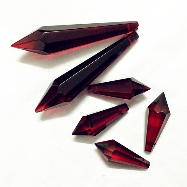 chandelier crystal 10pcs 38mm/60mm/80mm dark red glass crystals lamp prisms parts icicle hanging pendants for party wedding decoration
chandelier crystal 10pcs 38mm/60mm/80mm dark red glass crystals lamp prisms parts icicle hanging pendants for party wedding decoration