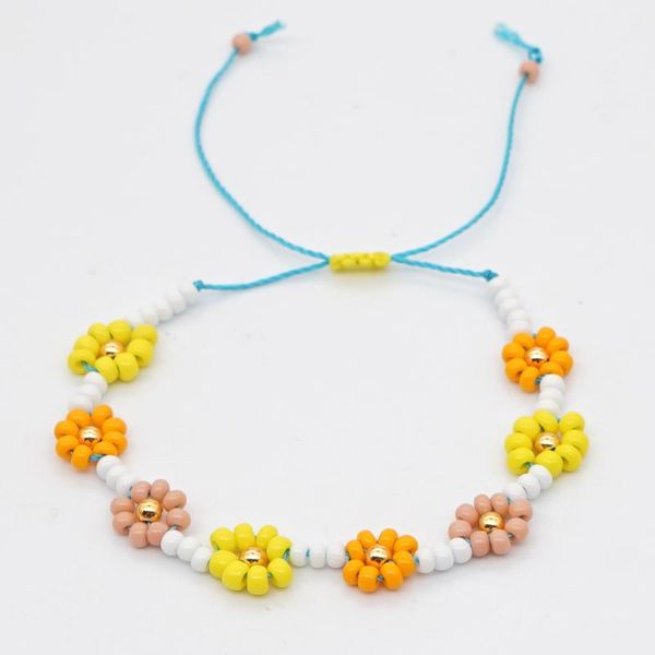 beaded, strands handmade bracelet for women sunflower jewelry friendship adjustable rope seed beads 2021 summer girl bracelets, Black
beaded, strands handmade bracelet for women sunflower jewelry friendship adjustable rope seed beads 2021 summer girl bracelets, Black