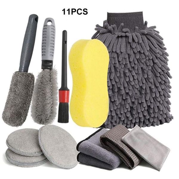 car sponge 11pcs wash brush cleaning tool set microfiber kit detailing wheel brushes detaling towel
car sponge 11pcs wash brush cleaning tool set microfiber kit detailing wheel brushes detaling towel