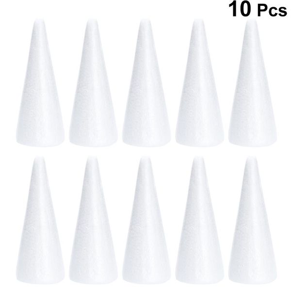 party decoration 10pcs 18.5cm white diy cone children craft accessories for home christmas
party decoration 10pcs 18.5cm white diy cone children craft accessories for home christmas