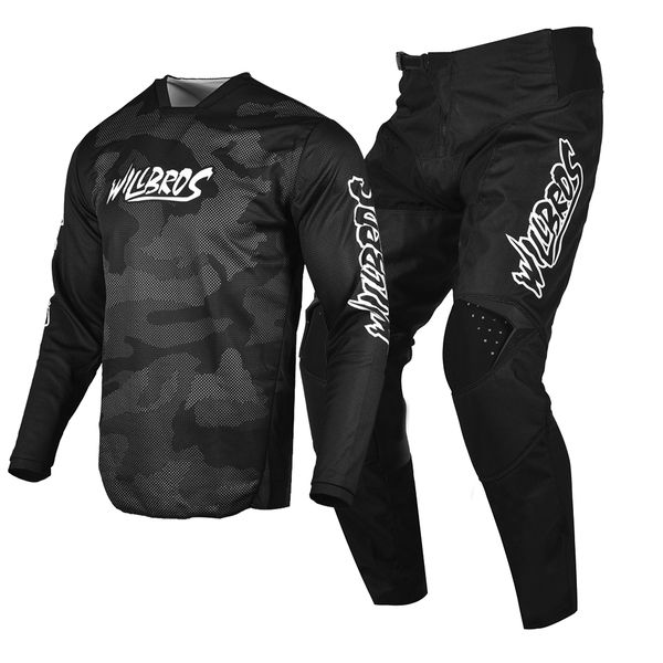 willbros motocross jersey & pant combo mx bmx dirt bike off road gear set camouflage black
willbros motocross jersey & pant combo mx bmx dirt bike off road gear set camouflage black