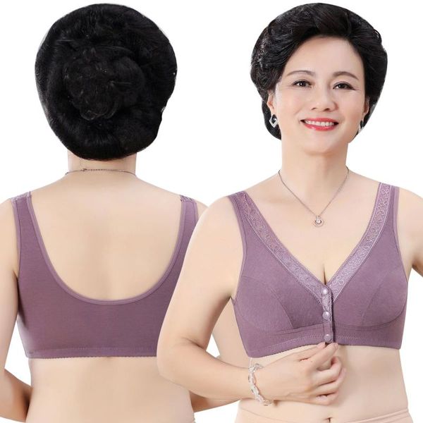 bras sitonjwly 36-46 b c d soft cotton front-close bralette for women big size bra large middle age underwear lingerie, Red;black
bras sitonjwly 36-46 b c d soft cotton front-close bralette for women big size bra large middle age underwear lingerie, Red;black
