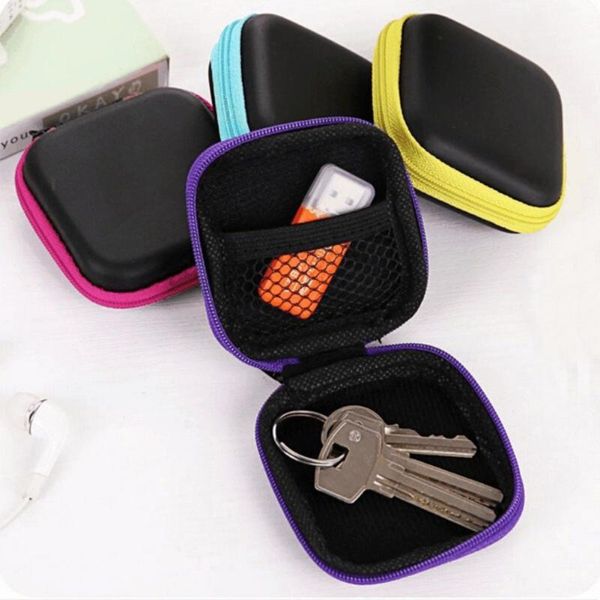 pc portable headphone protective storage box colorful earphone case travel data cable charger digital bag bags
pc portable headphone protective storage box colorful earphone case travel data cable charger digital bag bags