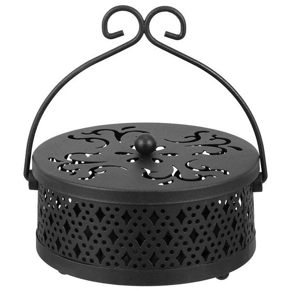 1pc mosquito coil case metal bracket handle tray repellent incense box cover burner decoration fragrance lamps
1pc mosquito coil case metal bracket handle tray repellent incense box cover burner decoration fragrance lamps