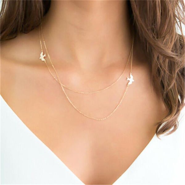 pendant necklaces necklace for women lover's ultimate simple peace dove short female clavicle pendants link chain choker trendy, Silver
pendant necklaces necklace for women lover's ultimate simple peace dove short female clavicle pendants link chain choker trendy, Silver