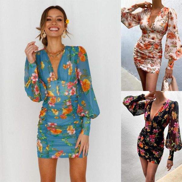casual dresses spring autumn fashion print lantern sleeve button women's folds dress 2021 deep v neck empire ladies mini package hip, Black;gray
casual dresses spring autumn fashion print lantern sleeve button women's folds dress 2021 deep v neck empire ladies mini package hip, Black;gray