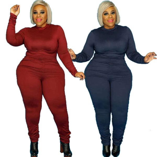 oversized women's solid super elastic fleece long sleeve tight jumpsuit, Black;white
oversized women's solid super elastic fleece long sleeve tight jumpsuit, Black;white