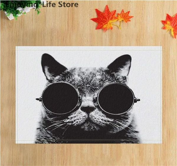 shower curtains cool cat with glasses curtain set waterproof bathroom bath mat fabric rugs 12 hooks
shower curtains cool cat with glasses curtain set waterproof bathroom bath mat fabric rugs 12 hooks