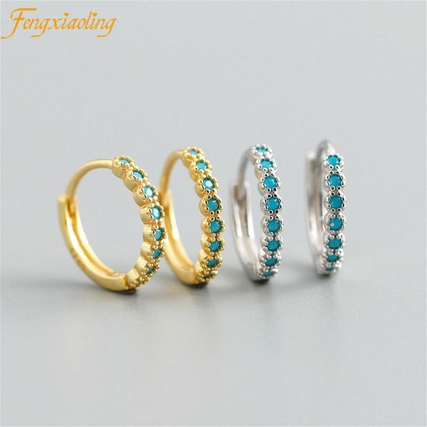 hoop & huggie real 100% 925 sterling silver micro-inlaid zircon circle earrings female fashion handmade elegant jewelry gift accessories, Golden;silver
hoop & huggie real 100% 925 sterling silver micro-inlaid zircon circle earrings female fashion handmade elegant jewelry gift accessories, Golden;silver