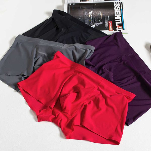 underpants seamless boxer for men ice silk underwear breathable thin shorts waist men's big size solid color panties, Black;white
underpants seamless boxer for men ice silk underwear breathable thin shorts waist men's big size solid color panties, Black;white
