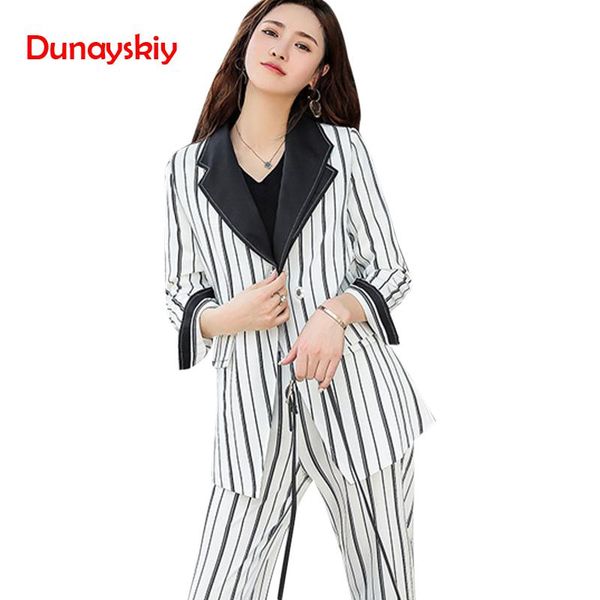 women's suits & blazers spring autumn fashion sell pant ol elegant white striped single button two pieces women clothes vintage, White;black
women's suits & blazers spring autumn fashion sell pant ol elegant white striped single button two pieces women clothes vintage, White;black