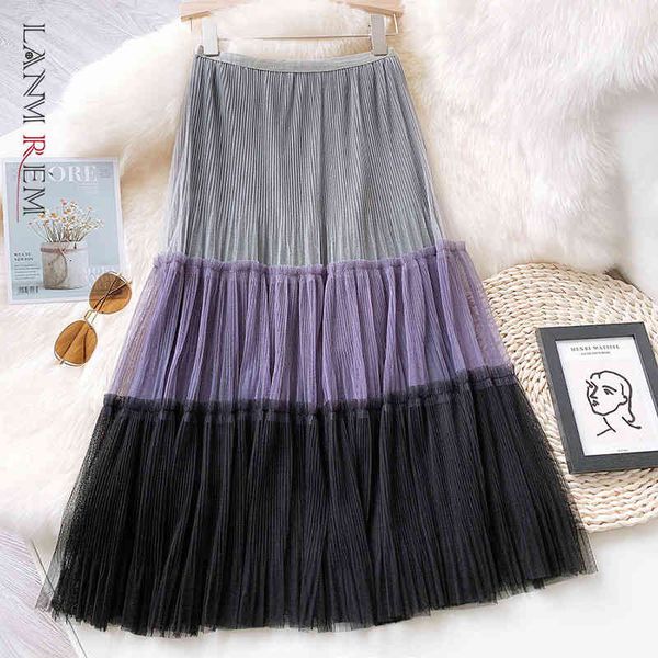 elastic high waist mesh striped pleated skirts female stitching color skirt size women summer streetwear 2d3574 210507, Black
elastic high waist mesh striped pleated skirts female stitching color skirt size women summer streetwear 2d3574 210507, Black