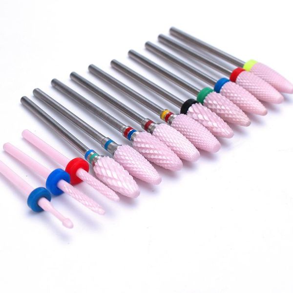 nail art equipment cone tip ceramic drill bits milling cutters rotary electric manicure polishing grinding accessories tool, Silver
nail art equipment cone tip ceramic drill bits milling cutters rotary electric manicure polishing grinding accessories tool, Silver