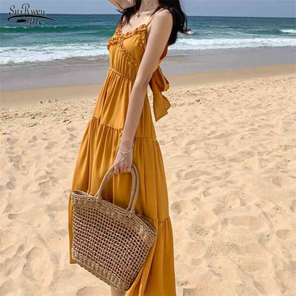 vestidos high waist v-neck dress women solid beach lady bohemian long summer es strapless 8633 210421, Black;gray
vestidos high waist v-neck dress women solid beach lady bohemian long summer es strapless 8633 210421, Black;gray