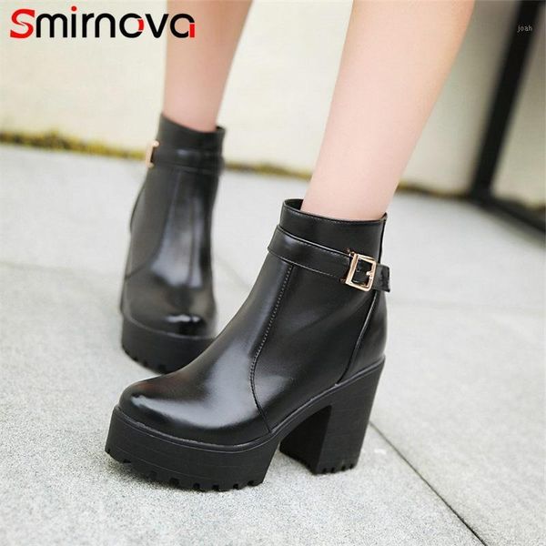 boots smirnova est 2021 casual platform ankle round toe metal decoration super high heel women fashion1, Black
boots smirnova est 2021 casual platform ankle round toe metal decoration super high heel women fashion1, Black