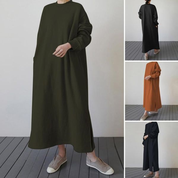 casual dresses zanzea 2021 women's autumn sundress kaftan hoodies robe puff sleeve maxi vestidos female sweatshirt dress plus size 5xl, Black;gray
casual dresses zanzea 2021 women's autumn sundress kaftan hoodies robe puff sleeve maxi vestidos female sweatshirt dress plus size 5xl, Black;gray